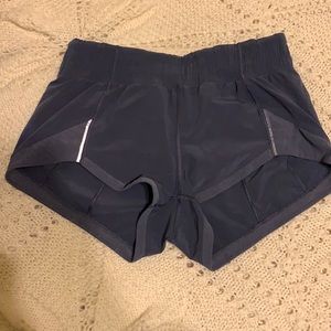 Grayish blue lulu shorts